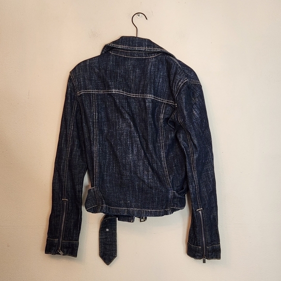 KATE SPADE SATURDAY BELTED JEAN JACKET W ZIPPER - Picture 12 of 12